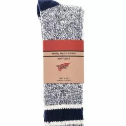 Wool Ragg Socks - Navy