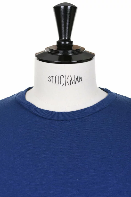 Rolled SS Tee - Blue 6 Rolled SS Tee - Blue - Image 4