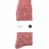 Slub Sock - Red