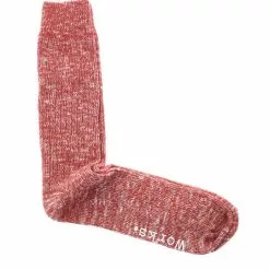 Slub Sock - Red -Vendite DONNA 1664303675universalaccess 2478