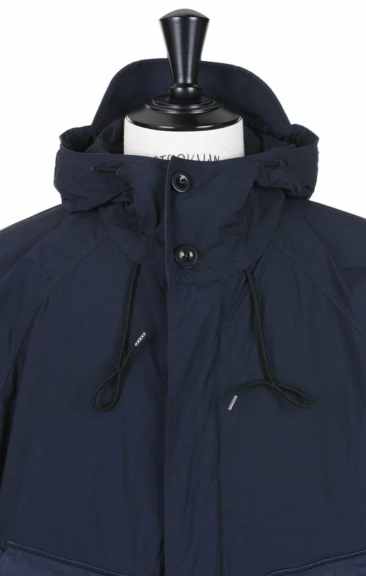 Anorak Zip Hood - Navy 888 2 Anorak Zip Hood - Navy 888 - Image 2