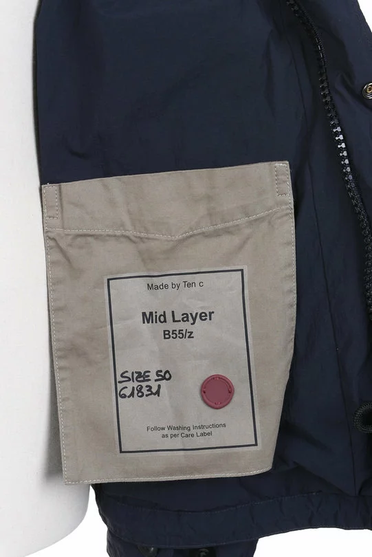 Anorak Zip Hood - Navy 888 8 Anorak Zip Hood - Navy 888 - Image 8