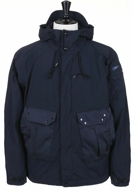 Anorak Zip Hood - Navy 888 1 Anorak Zip Hood - Navy 888