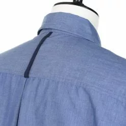 P/C Chambray Shirt - Navy -Vendite DONNA 1672404309norbitshirts 5935