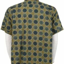 Camp Shirt Cotton Cross Batik - Olive 11 Camp Shirt Cotton Cross Batik - Olive -Vendite DONNA 1676389129egshirts 6331 2