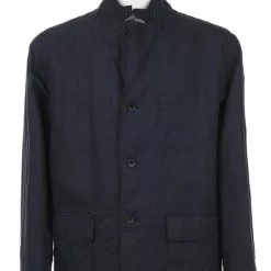 Loiter Jacket Linen Twill - Navy
