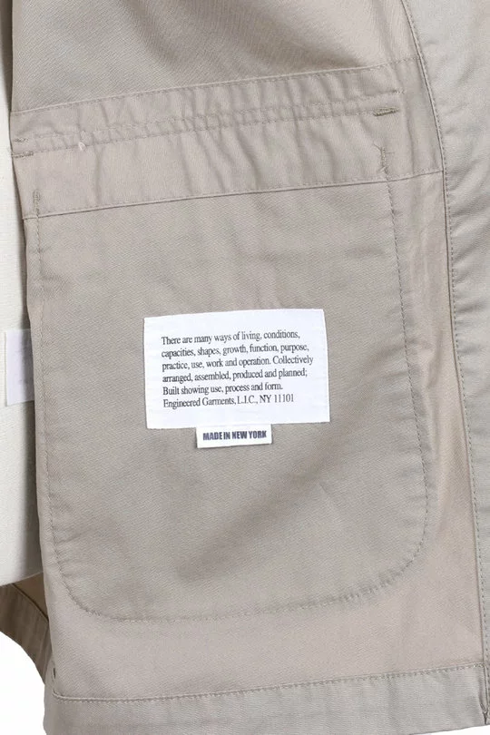 Loiter Jacket Highcount Twill - Khaki 7 Loiter Jacket Highcount Twill - Khaki - Image 5