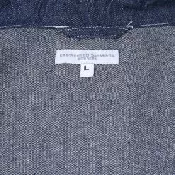 Shawl Collar Utility Jacket Industrial 8oz Denim - Indigo -Vendite DONNA 1676473903egjackets 6418