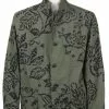 Bedford Jacket Floral Print Ripstop - Olive