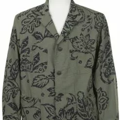 Bedford Jacket Floral Print Ripstop - Olive -Vendite DONNA 1676478506egbedford 6430