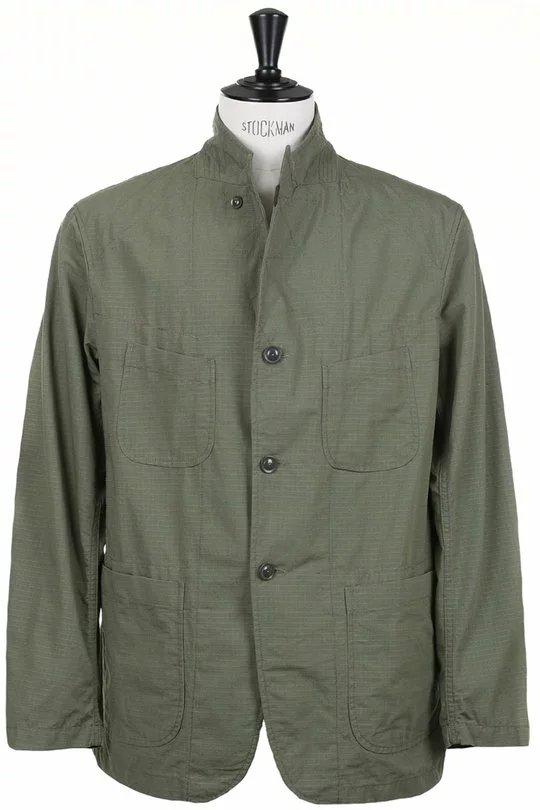 Bedford Jacket Cotton Ripstop - Olive 3 Bedford Jacket Cotton Ripstop - Olive