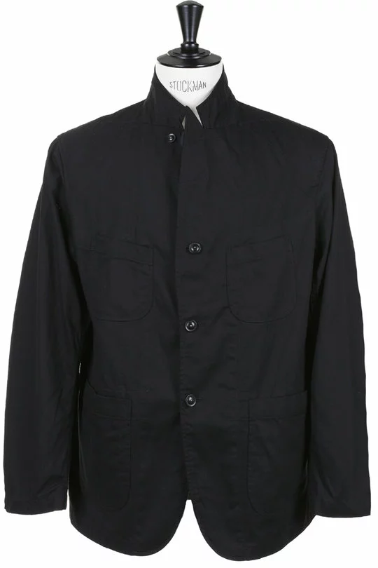 Bedford Jacket 6.5oz Flat Twill - Black 3 Bedford Jacket 6.5oz Flat Twill - Black