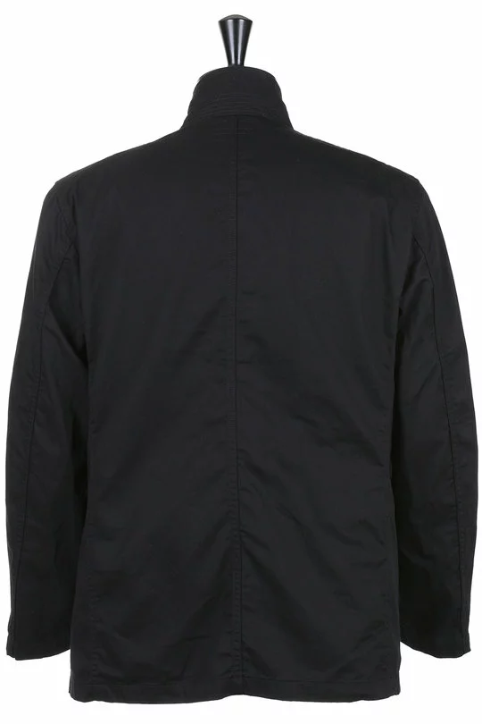 Bedford Jacket 6.5oz Flat Twill - Black 6 Bedford Jacket 6.5oz Flat Twill - Black - Image 4