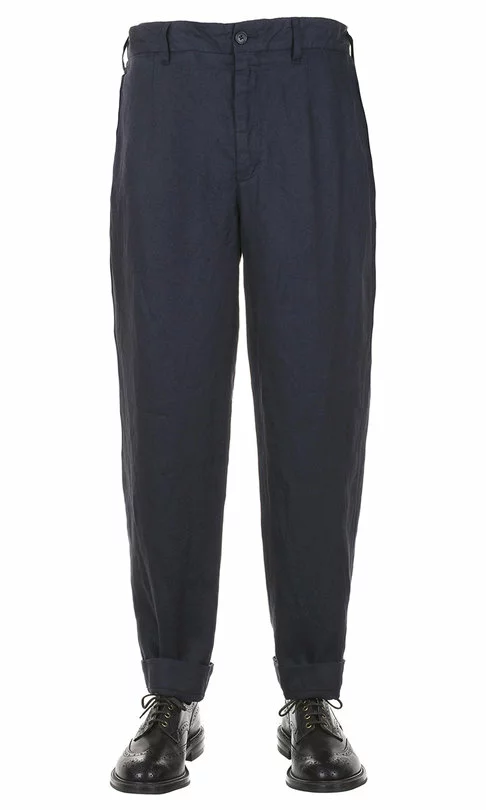 Andover Pant Linen Twill - Navy 3 Andover Pant Linen Twill - Navy