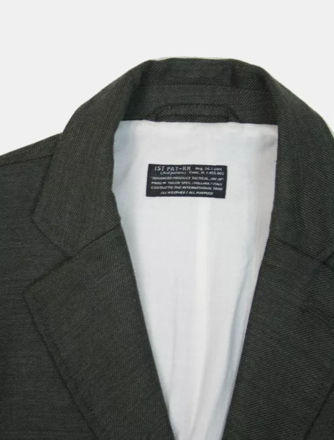 1ST PAT-RN Anders Yarn Dyed Twill Military 5 1ST PAT-RN Anders Yarn Dyed Twill Military - Image 3