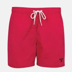 Barbour Essential Logo 5 Swim Short Raspberry