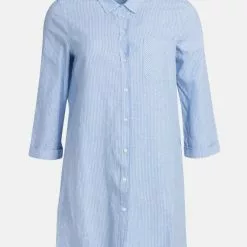 Barbour Seaglow Dress Chambray Stripe