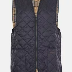 Barbour Quilted Waistcoat Zip Liner Navy