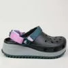 Crocs Classic Hiker Clog Multi Black Multi Rayures