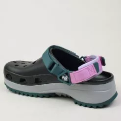 Crocs Classic Hiker Clog Multi Black Multi Rayures -Vendite DONNA Crocs Classic Hiker Clog Multi Black Multi Rayures dettaglio laterale 670x882 1