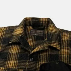 Filson Mackinaw Wool Cruiser Gold Ochre Ombre 11 Filson Mackinaw Wool Cruiser Gold Ochre Ombre -Vendite DONNA Filson Mackinaw Wool Cruiser Gold Ochre Ombre detail 670x882 1
