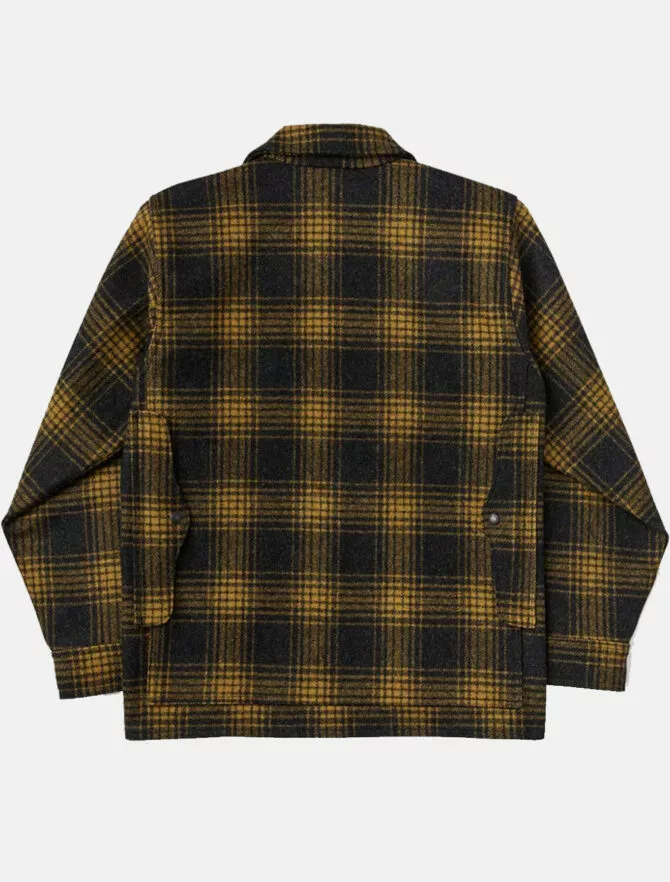 Filson Mackinaw Wool Cruiser Gold Ochre Ombre 5 Filson Mackinaw Wool Cruiser Gold Ochre Ombre - Image 3