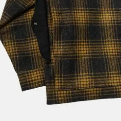 Filson Mackinaw Wool Cruiser Gold Ochre Ombre 13 Filson Mackinaw Wool Cruiser Gold Ochre Ombre -Vendite DONNA Filson Mackinaw Wool Cruiser Gold Ochre Ombre retro detail 670x882 1
