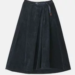 Gramicci Corduroy Talecut Skirt Dark Navy