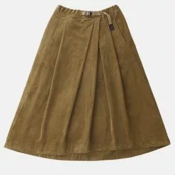 Gramicci Corduroy Talecut Skirt Mocha Beige