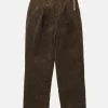 Gramicci Corduroy W’S Pleated Pant Dark Brown -Vendite DONNA Gramicci Corduroy WS Pleated Pant Dark Brown 670x882 1