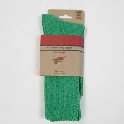 Red Wing 97372 Cotton Ragg Overdyed Socks Green Light Green