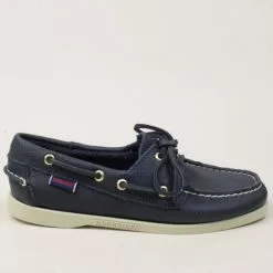 Sebago Docksides Portland Fisher Woman Blue Navy