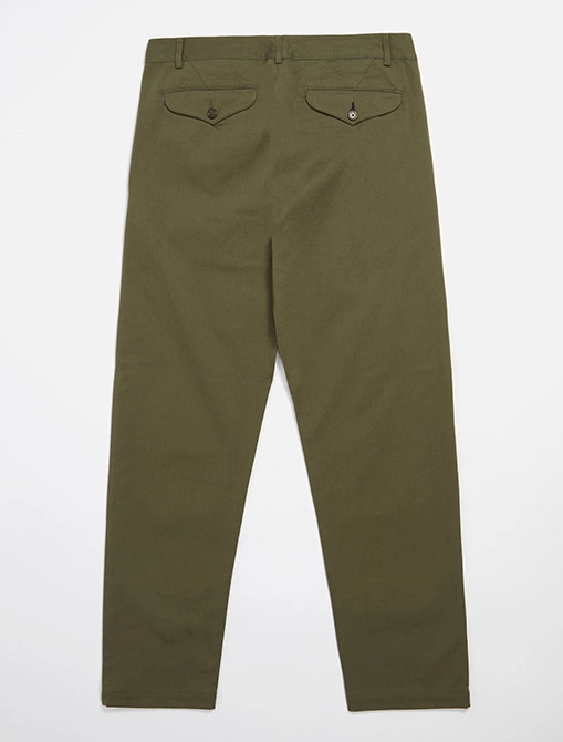 Universal Works Aston Pant Light Olive Twill 4 Universal Works Aston Pant Light Olive Twill - Image 2