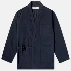Universal Works Insulated Kyoto Work Jacket Deep Blue