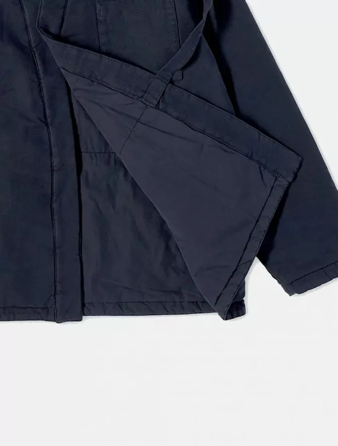 Universal Works Insulated Kyoto Work Jacket Deep Blue 4 Universal Works Insulated Kyoto Work Jacket Deep Blue - Image 2