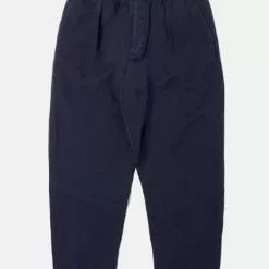 Universal Works Pleated Truck Pant Iron Lincot Navy