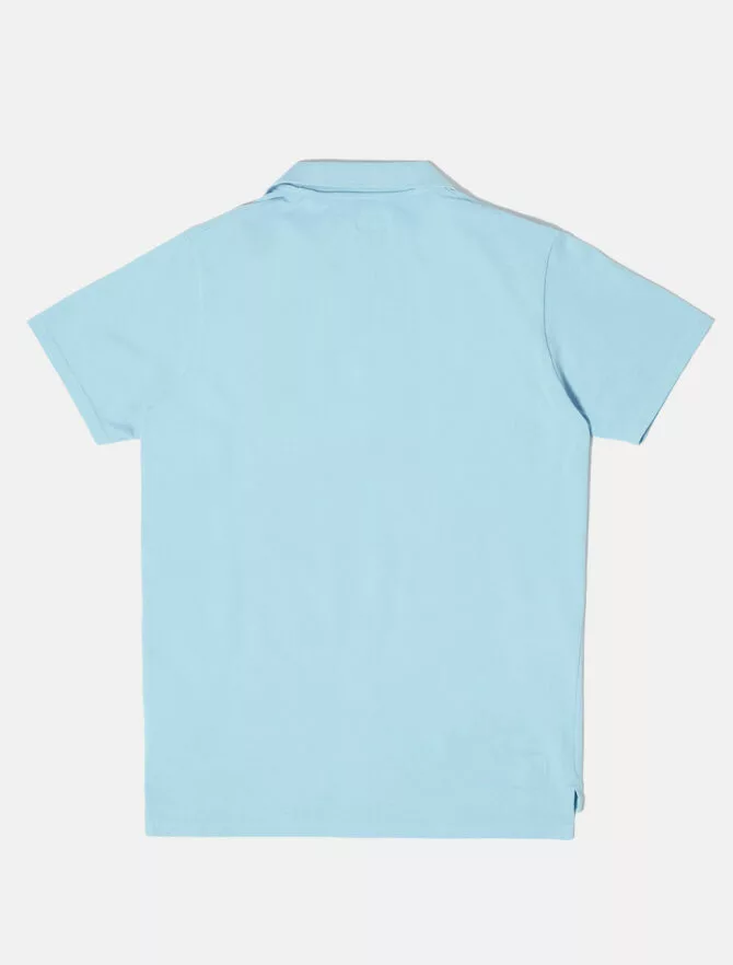 Universal Works Vacation Polo Pale Blue 4 Universal Works Vacation Polo Pale Blue - Image 2