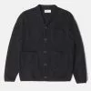 Universal Works Woo Fleece Cardigan Black 1 Universal Works Woo Fleece Cardigan Black -Vendite DONNA Universal Works Woo Fleece Cardigan Black 670x882 1