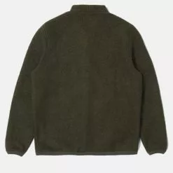 Vendite DONNA -Vendite DONNA Universal Works Wool Fleece Caridigan Olive retro 670x882 1