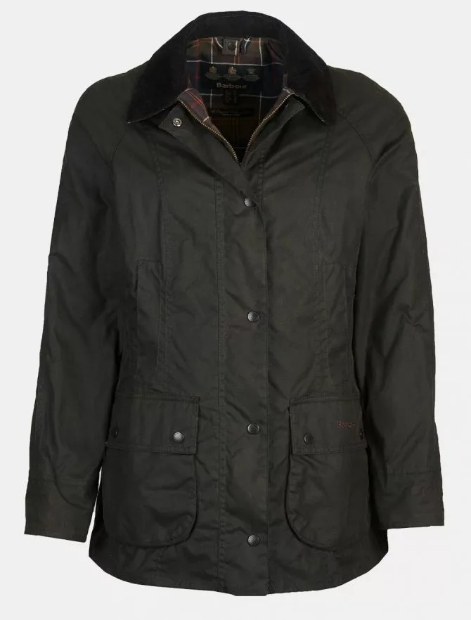 Barbour Classic Beadnell Wax Jacket Olive 3 Barbour Classic Beadnell Wax Jacket Olive